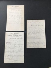 1891 - E. H. BAILEY West Bridport Vermont - Grocer LETTERS To Swig & Co Hardware picture