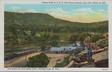 Postcard Oldest Well in USA Old Pigeon Ranch Glorieta Pass NM  picture