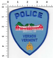 VERNON VERMONT POLICE COLLECTIBLE PATCH VT picture