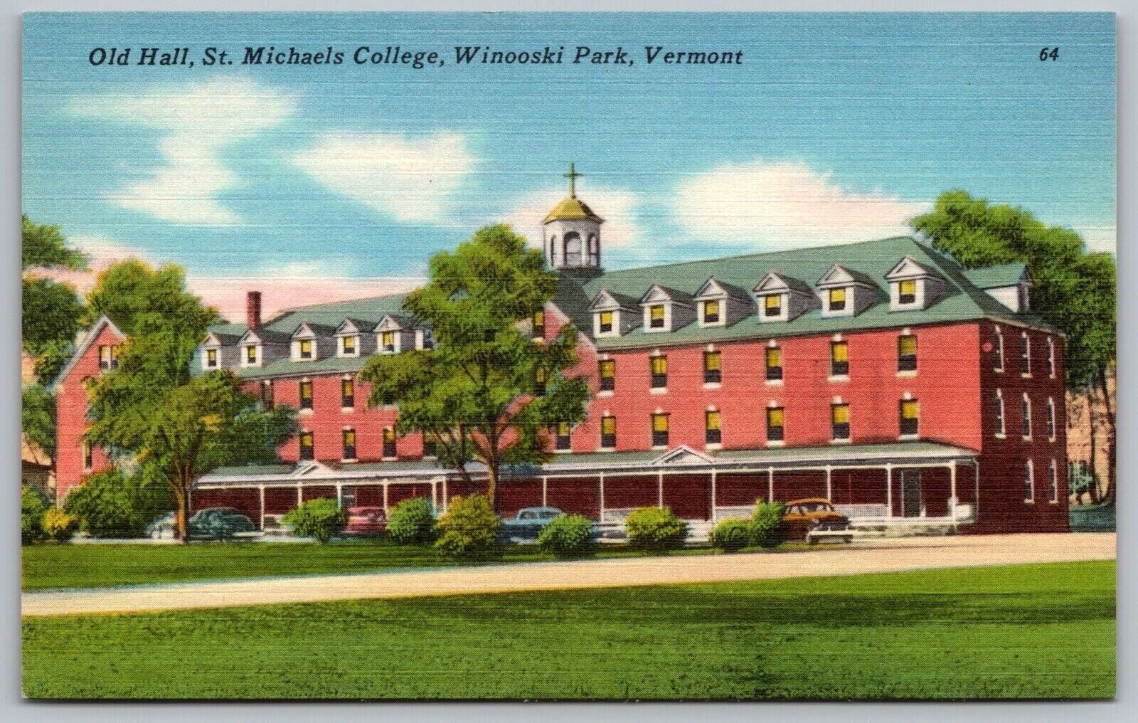 Winooski Park Vermont St Michaels College Campus Old Hall Linen PC