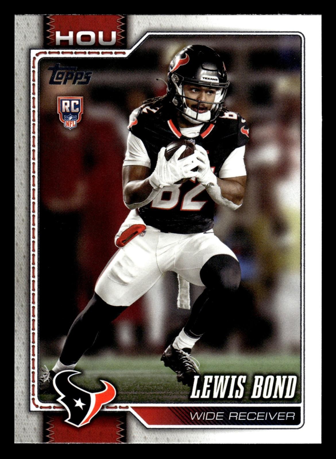 2026 Topps Flagship Lewis Bond #395 RC Rookie NFL Football Card