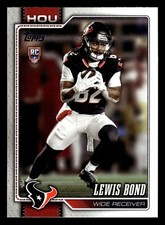 2026 Topps Flagship Lewis Bond #395 RC Rookie NFL Football Card picture