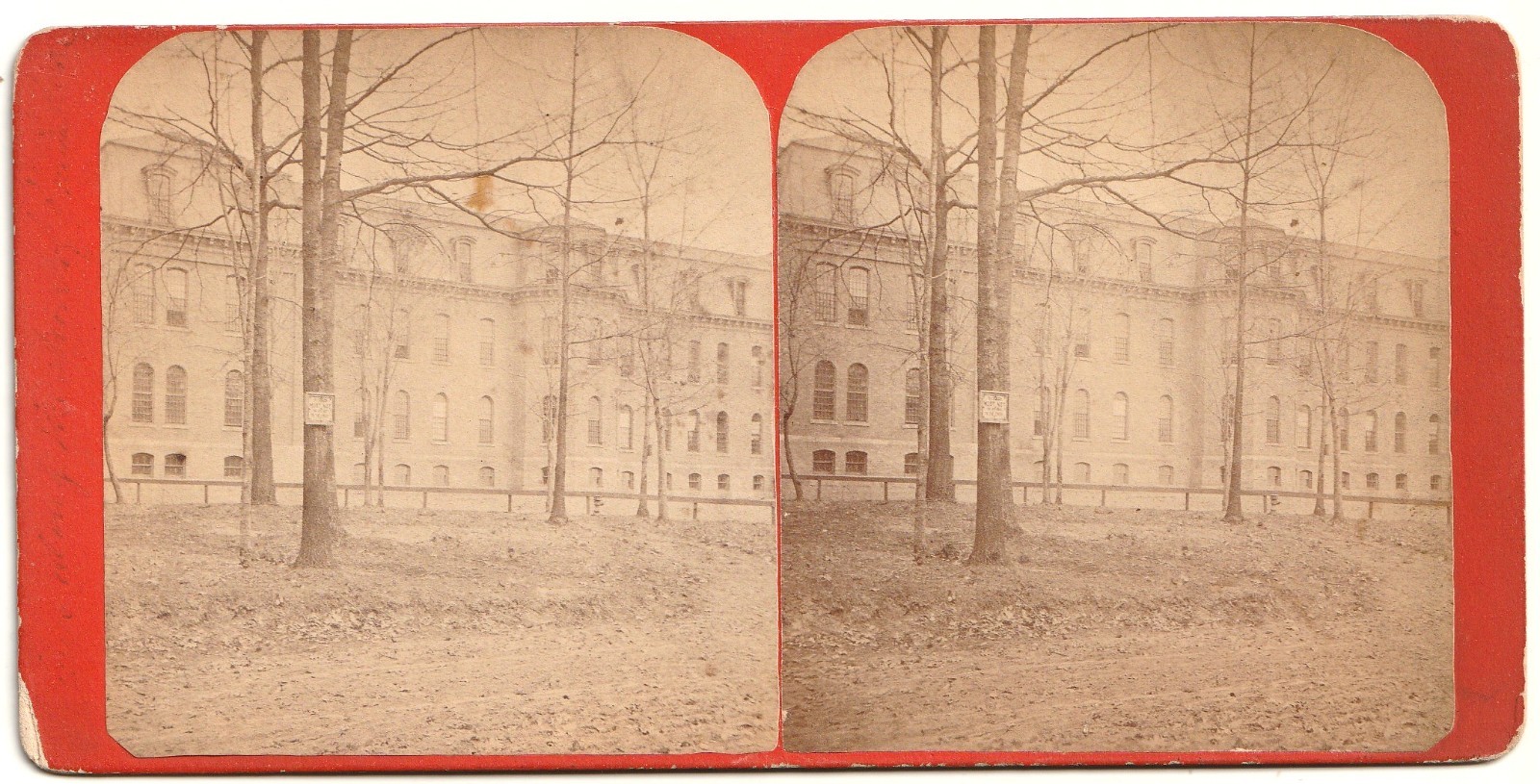 RARE Stereoview Photo - Willard Insane Asylum - Wardner - Hector NY 1870s Valois RARE Stereoview Photo - Willard Insane Asylum - Wardner - Hector NY 1870s Valois