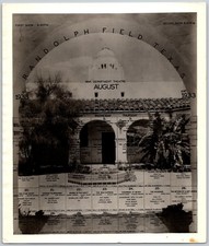 1933 Randolph Field Air Corps Base Theater Movie Schedules 8x10 Photo lot of 2 picture
