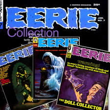 EERIE Monster Magazine Graphic Pulp Novels 144 pdfs Complete Collection picture