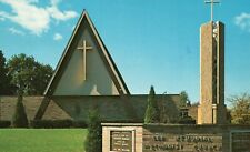 Postcard CT Norwich Lee Memorial Methodist Church 1972 Chrome Vintage PC G6198 picture