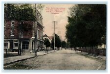 c1910's Main Street Looking West From Opera House Newark Delaware DE Postcard picture