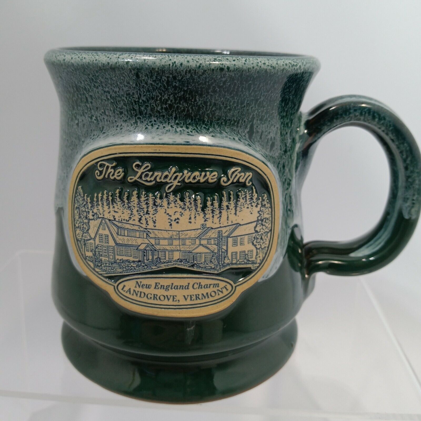 The Landgrove Inn Vermont Souvenir Mug/Cup Green