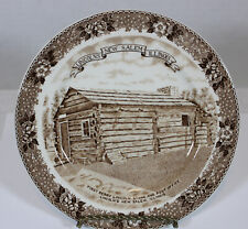 Lincoln's New Salem Commemorative Plate First Berry Store & Post Office Plate 7