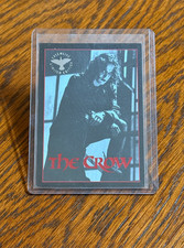 The Crow Brandon Lee 1995 Promotional Exclusive Trading Card Red Foil 1 of 1 picture