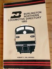 Burlington Northern Locomotive Directory 1993 picture