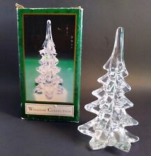 Windsor Collection Clear Glass Christmas Tree 6.25