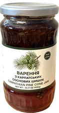 Carpathian Pine Cone Jam Premium Glass Jar 15.17 oz / 430 g  picture