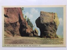 1940 The Rocks At Hopewell Cape Moncton New Brunswick Postcard picture