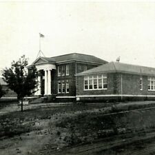 Public School Athens AL Alabama Limestone County 1944 Vtg Chrome B&W Postcard  picture