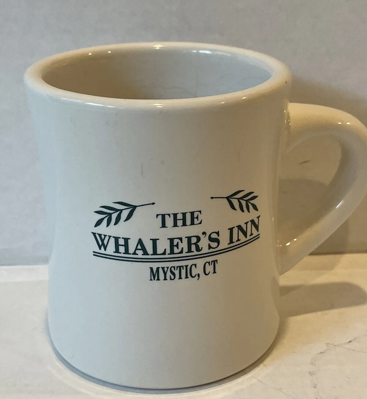 THE WHALER'S INN   MYSTIC  CT  Heavy Diner Style Coffee Mug   WESTFORD CHINA