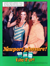 NEWPORT CIGARETTE AD #115 RARE 2002 Out Of Print VINTAGE  picture
