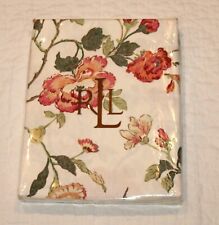 NEW IN PACKAGE Ralph Lauren CAROLINE FLORAL/CREAM TABLE CLOTH 60