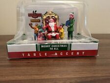 Lemax Table Accent - Merry Christmas To All 2014 Coventry Cove picture
