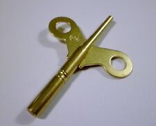 Seth Thomas Sonora Chime Clock New Replacement Brass ST Logo Key Double End  picture