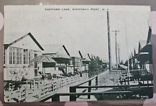 1937 Breezy Point ROCKAWAY Thetford Ln Queens Long Island New York NYC Post Card picture