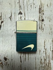 VTG Newport Cigarettes Double Side Continental Flip Top Advertising Lighter picture