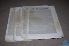 10 Issues 1840 The Cultivator Buel's Genesee Farmer Agriculture Albany NY picture