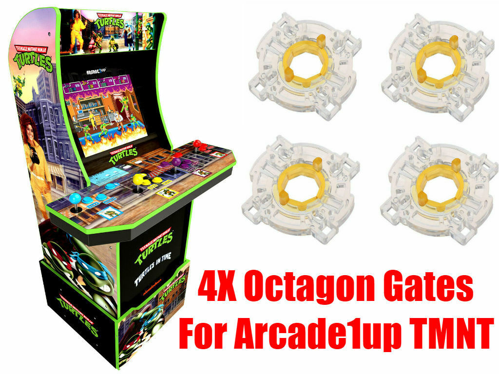 Arcade1up Teenage Mutant Ninja Turtles TMNT 4 Circle Octagon Gates UPGRADE