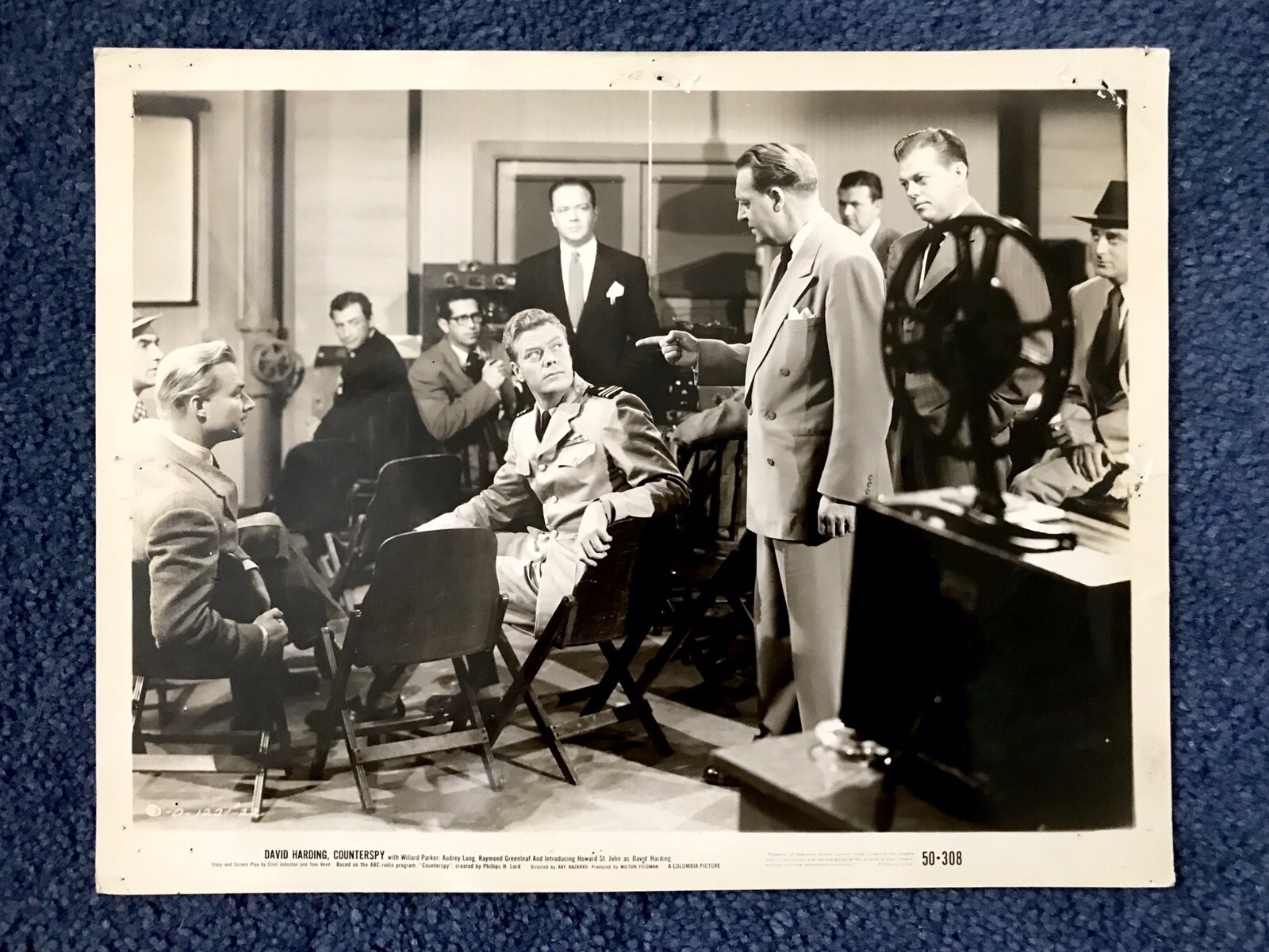 DAVID HARDING COUNTERSPY Original Movie Film Photo WILLARD PARKER ...