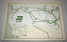 Burlington Northern Note Pad Unused NOS picture
