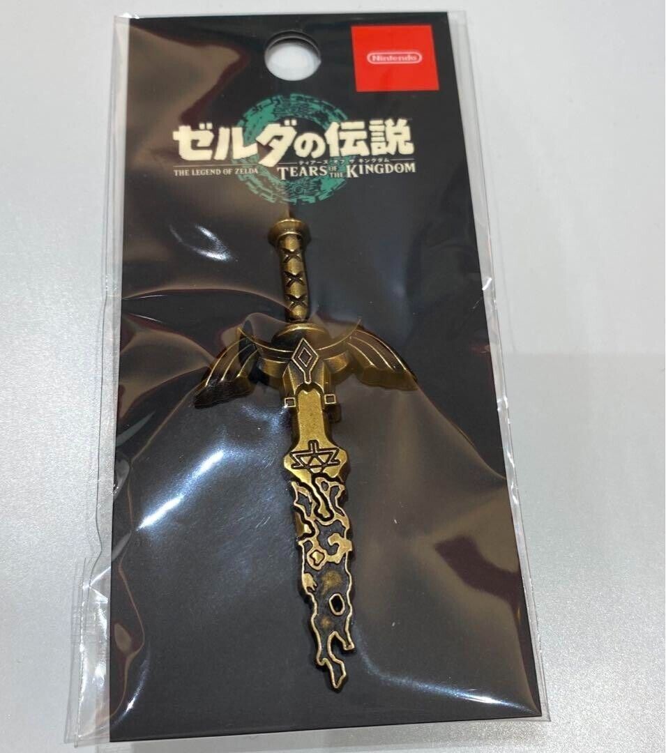 The Legend of Zelda Tears of the Kingdom Pins Master Sword design Nintendo