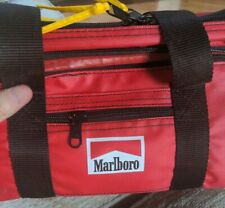 VINTAGE 1995 Marlboro Large Red Cooler Bag Insulated Lunch Box picture