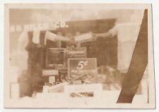 c1930s Flynn & Mills Grocery Worcester MA Employees Uneeda Biscuits Sepia Photo picture