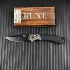 Benchmade CROOKED RIVER 15080-1 CPM-S30V Folding Knife With  black picture