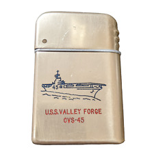 Bowers Sure Fire lighter Made in USA U.S.S Valley Forge CVS-45 military Navy WWI picture