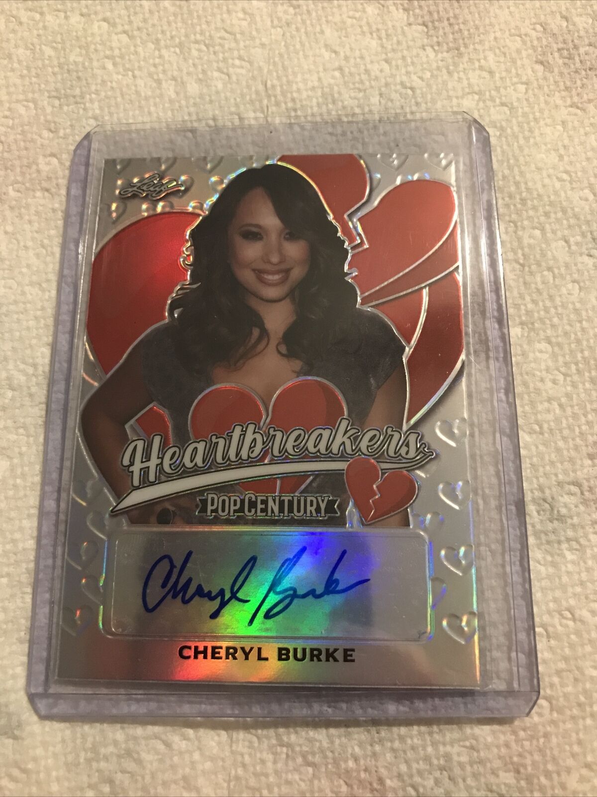 2021 Leaf Pop Century Cheryl Burke 31/60 Autograph Auto Signed