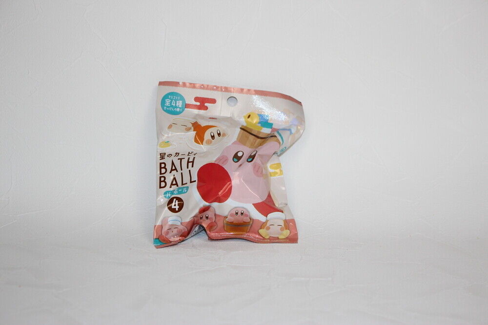 Nintendo Kirby star bath ball vol.4 soap smell figurine inside 4 style USA