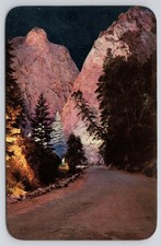 Sanborn Souvenir Co. Postcard #3583 Seven Falls South Cheyenne Canon Colorado picture
