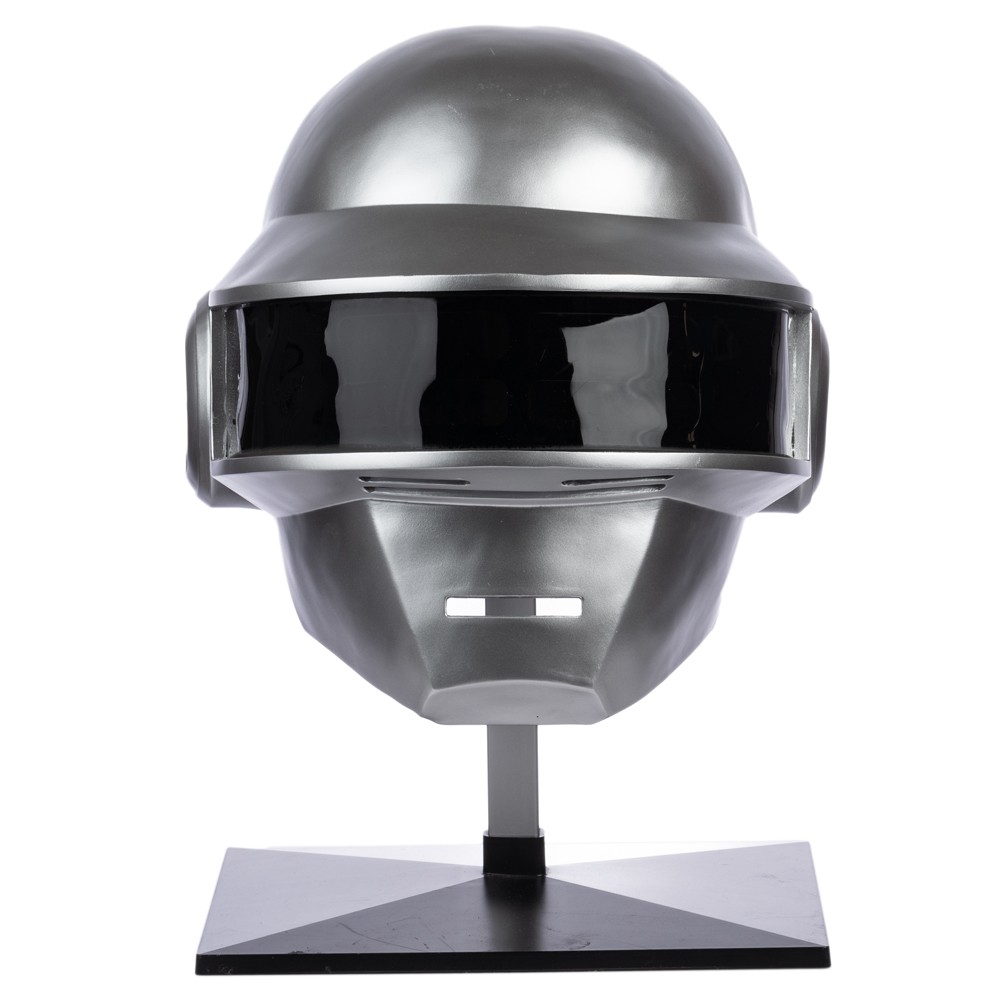 Daft Punk Thomas Helmet Cosplay Mask Props Silver Resin Replica Adult Halloween Daft Punk Thomas Helmet Cosplay Mask Props Silver Resin Replica Adult Halloween