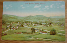 South Royalton Village, VT postcard birthplace of Joseph Smith, LDS Prophet picture