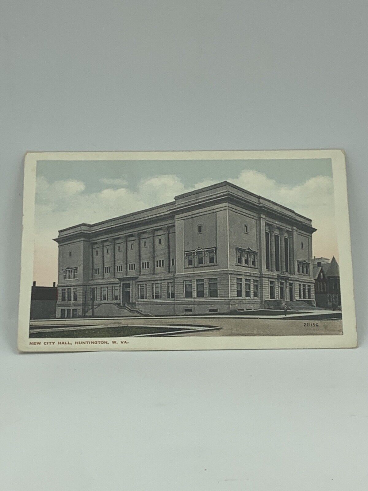 New City Hall Huntington W Va West Virginia Postcard