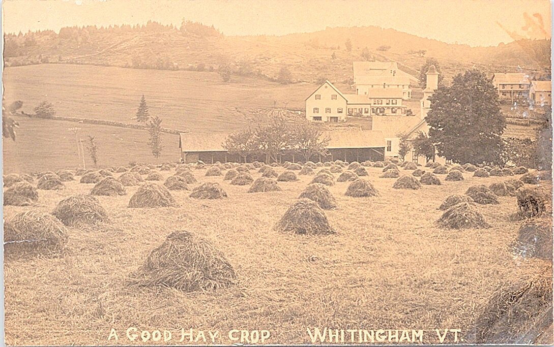 RPPC Whitingham Vermont Town Scene RPPC Whitingham Vermont Town Scene