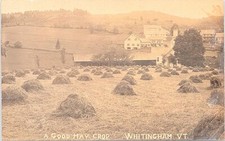 RPPC Whitingham Vermont Town Scene