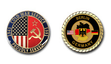 Berlin Germany Cold War Veteran Duty Station Challenge Coin picture