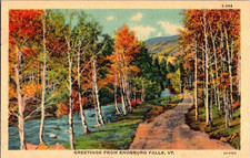 Vintage Postcard 1931 Greetings from Lunenburg, Vermont (VT) * picture