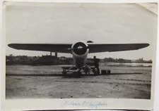 Clarence Chamberlin Signed Photo Aviation Pioneer Record Setting Pilot 1920 30s picture
