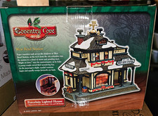 Coventry Cove Illuminated Porcelain West Bend Station Christmas Village picture
