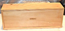Restoration Hardware Pine Wood Small Sectioned Storage Box picture