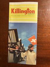 Killington Vermont Resort and Lodging Facilities Vintage Booklet picture