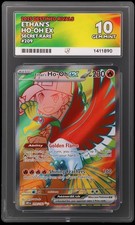 Ethan's Ho-Oh EX 209/182 Destined Rivals ACE 10 Graded Pokemon Card PERFECT SUBS picture